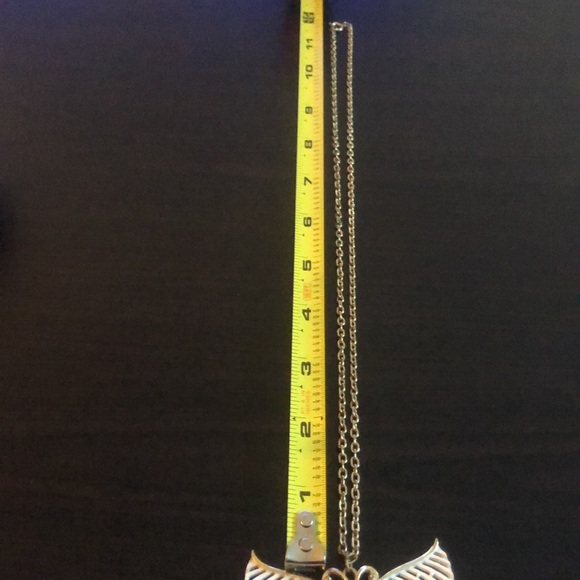 Vintage ‘60s Butterfly Pendant Necklace - Picture 9 of 10